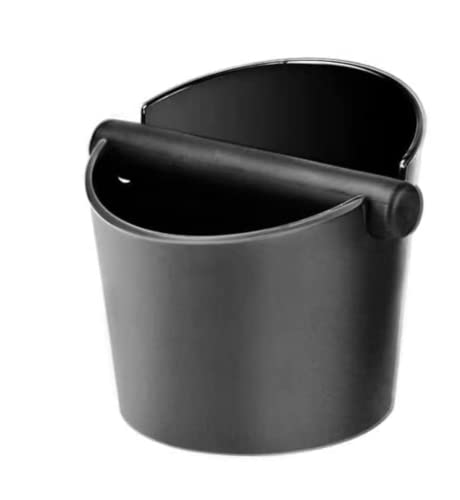 ITALPARTS Edelstahl Abklopfbehälter für Siebträger. Espresso Knock Box 12.5Cm [Medium] Abschlagbehälter für Siebträger. Abschlagbox von VIA CREMA