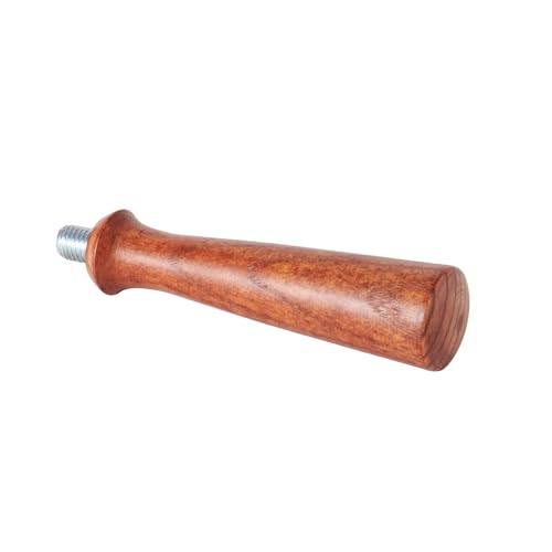 ITALPARTS Holzgriff für Siebträger Portafilter Handle. Siebträger Griff Holz Ersatz Espressomaschine Ersatzteile Coffee Machine (Wood TRE, M12) von VIA CREMA