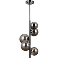 Italux - Canello Moderne 5-flammige Kugel-Pendel-Deckenleuchte, G9 Italux - Canello Moderne 5-flammige Kugel-Pendel-Deckenleuchte, G9 von ITALUX