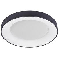 Italux - Giulia - Moderne led Flush Deckenleuchte Schwarz, Warmweiß 3000K 2750lm von ITALUX