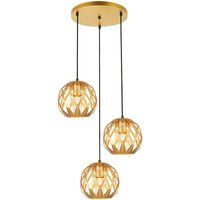 Hilo Moderne 3-flammige Cluster-Pendel-Deckenleuchte, E27 - Italux von ITALUX