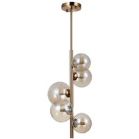 Canello Moderne 5-flammige Kugel-Pendel-Deckenleuchte, G9 - Italux von ITALUX