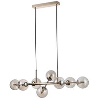 Erimida Industrielle Retro-8-Licht-Bar-Pendel-Deckenleuchte, G9 - Italux von ITALUX