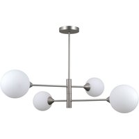 Italux Evora Moderne 4-Licht-Mehrarm-Halbflächen-Deckenleuchte, G9 von ITALUX