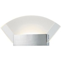 Leann - Moderne led Wandleuchte Nickel, Warmweiß 3000K 420lm - Italux von ITALUX