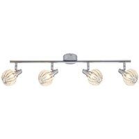 Italux Lopez Classic 4 Light Bar Pendel-Deckenleuchte, G9 Italux Lopez Classic 4 Light Bar Pendel-Deckenleuchte, G9 von ITALUX