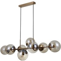 Italux Molite Moderne 8-flammige Kugel-Pendel-Deckenleuchte, E14 von ITALUX