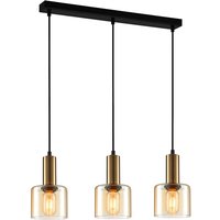 Italux - Santia Moderne 3-flammige Stab-Pendel-Deckenleuchte, E27 von ITALUX