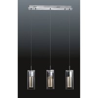 Verizon Moderne 3-Licht-Bar-Pendel-Deckenleuchte, MR11 - Italux von ITALUX