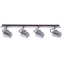 Josie - Moderne Scheinwerfer Satin Nickel 4 Light led, GU10 - Italux von ITALUX