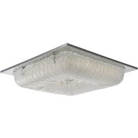 Mercer - Moderne led Flush Deckenleuchte Chrom, Silber, Warmweiß 3000K 2900lm - Italux Mercer - Moderne led Flush Deckenleuchte Chrom, Silber, Warmweiß 3000K 2900lm - Italux von ITALUX