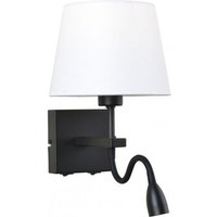 Italux - Norte - Moderne led Nachttischlampe Schwarz Matt, Warmweiß 3000K 350lm Italux - Norte - Moderne led Nachttischlampe Schwarz Matt, Warmweiß 3000K 350lm von ITALUX