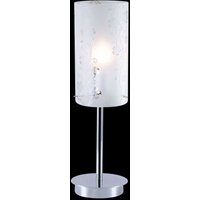 Valve - Moderne Tischleuchte Chrom 1 Leuchte mit Mattschirm, E27 - Italux Valve - Moderne Tischleuchte Chrom 1 Leuchte mit Mattschirm, E27 - Italux von ITALUX