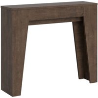 Ausziehbare Konsole 90x25/181 cm, schmales Walnussholz Ausziehbare Konsole 90x25/181 cm, schmales Walnussholz von ITAMOBY