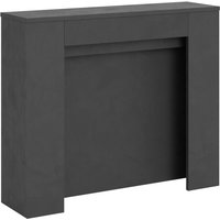 Ausziehbare Konsole 90x25/211 cm Kiba Anthrazit von ITAMOBY