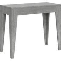 Ausziehbare Konsole 90x42/302 cm Isotta Cemento von ITAMOBY