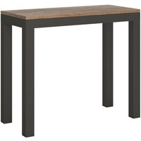 Itamoby - Ausziehbare Konsole 90x40/196 cm Everyday Small Evolution Eiche Natur Anthrazitrahmen Itamoby - Ausziehbare Konsole 90x40/196 cm Everyday Small Evolution Eiche Natur Anthrazitrahmen von ITAMOBY