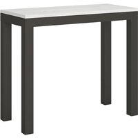 Itamoby - Ausziehbare Konsole 90x40/196 cm Everyday Small Evolution Gestell Weiß Esche Anthrazit Itamoby - Ausziehbare Konsole 90x40/196 cm Everyday Small Evolution Gestell Weiß Esche Anthrazit von ITAMOBY