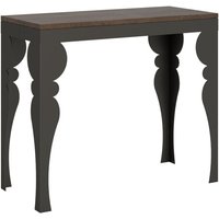 Itamoby - Ausziehbare Konsole 90x40/196 cm Paxon Small Evolution Walnuss-Anthrazit-Rahmen Itamoby - Ausziehbare Konsole 90x40/196 cm Paxon Small Evolution Walnuss-Anthrazit-Rahmen von ITAMOBY