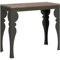 Itamoby - Ausziehbare Konsole 90x40/300 cm Paxon Evolution Eiche Natur Anthrazitrahmen Itamoby - Ausziehbare Konsole 90x40/300 cm Paxon Evolution Eiche Natur Anthrazitrahmen von ITAMOBY