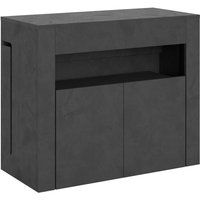 Itamoby - Ausziehbare Konsole 90x42/302 cm Evolve Anthrazit Spatolato mit unterer Bank Itamoby - Ausziehbare Konsole 90x42/302 cm Evolve Anthrazit Spatolato mit unterer Bank von ITAMOBY