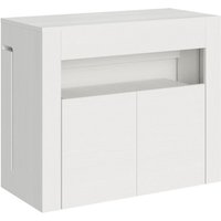 Itamoby - Ausziehbare Konsole 90x42/302 cm Evolve White Ash mit unterer Bank Itamoby - Ausziehbare Konsole 90x42/302 cm Evolve White Ash mit unterer Bank von ITAMOBY