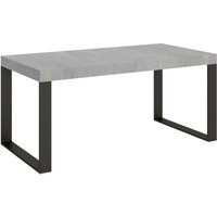 Itamoby - Ausziehbarer Tisch 90x180/284 cm Tecno Cemento Anthrazit Gestell von ITAMOBY