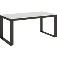 Itamoby - Ausziehbarer Tisch 90x180/440 cm Tecno Evolution Gestell Weiß Esche Anthrazit Itamoby - Ausziehbarer Tisch 90x180/440 cm Tecno Evolution Gestell Weiß Esche Anthrazit von ITAMOBY