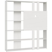 Itamoby - Offenes Bücherregal Kato l mit TV-Ständerplatte aus weißer Esche Itamoby - Offenes Bücherregal Kato l mit TV-Ständerplatte aus weißer Esche von ITAMOBY