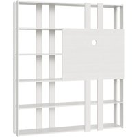 Itamoby - Offenes Bücherregal Kato n mit TV-Ständerplatte aus weißer Esche Itamoby - Offenes Bücherregal Kato n mit TV-Ständerplatte aus weißer Esche von ITAMOBY