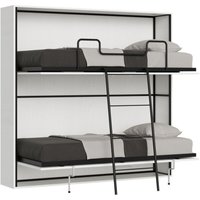 Kando-Doppelbett in weißer Esche Klappbett Kando-Doppelbett in weißer Esche Klappbett von ITAMOBY