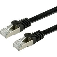 ITB - Value 21.99.0971 RJ45 Netzwerkkabel, Patchkabel cat 6 f/utp 1.00 m Schwarz 1 St. von ITB