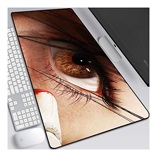 Mauspad Battle Angel Alita 800x300mm Gaming Mauspad, XXL Anime Mousepad, Höchstmaß an Präzision, extra stark vernähter Rand, gummierte Unterseite, Desktop Computer, G von ITBT