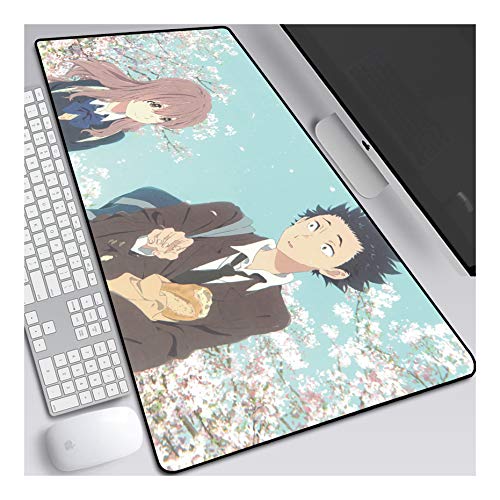 ITBT Mauspad Die Form der Stimme 800x300mm Anime Mouse Pad, Tastatur Mausmatten, Extended XXL Large Professional Gaming Mausmatte mit 3mm Dicker Gummibasis, für Computer PC, B. ITBT Mauspad Die Form der Stimme 800x300mm Anime Mouse Pad, Tastatur Mausmatten, Extended XXL Large Professional Gaming Mausmatte mit 3mm Dicker Gummibasis, für Computer PC, B. von ITBT