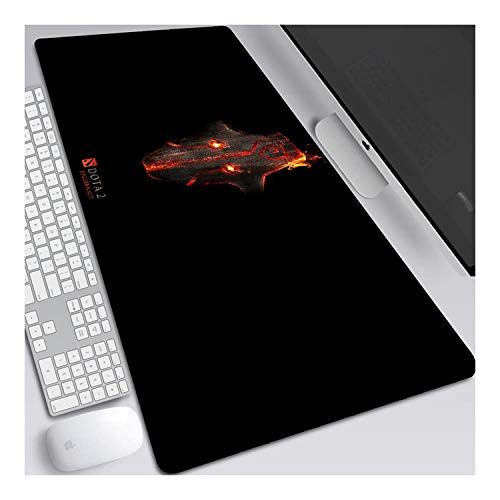 ITBT Mauspad Dota 800x300mm Anime Mouse Pad,Extended XXL Large Professional Gaming Mausmatte mit 3mm Dicker Gummibasis, für Computer PC, L. von ITBT