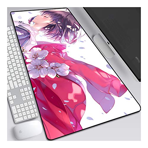 ITBT Mauspad Hostess entwickelt Anime Extended XXL Mousepad, Speed Gaming Mausmatte, 800x300mm großes Anime Mousepad mit Rutschfester Gummibasis, 3mm genähte Kanten, für Computer PC, A. ITBT Mauspad Hostess entwickelt Anime Extended XXL Mousepad, Speed Gaming Mausmatte, 800x300mm großes Anime Mousepad mit Rutschfester Gummibasis, 3mm genähte Kanten, für Computer PC, A. von ITBT
