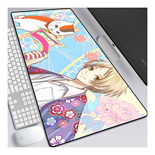 ITBT Mauspad Natsume 800x300mm Anime Mouse Pad, Extended XXL Large Professional Gaming Mausmatte mit 3mm Dicker Gummibasis, für Computer PC, D. von ITBT