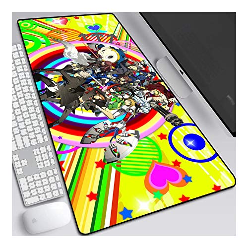 ITBT Mauspad Persona 800x300mm Anime Mouse Pad, Extended XXL Large Professional Gaming Mausmatte mit 3mm Dicker Gummibasis, für Computer PC, I. von ITBT