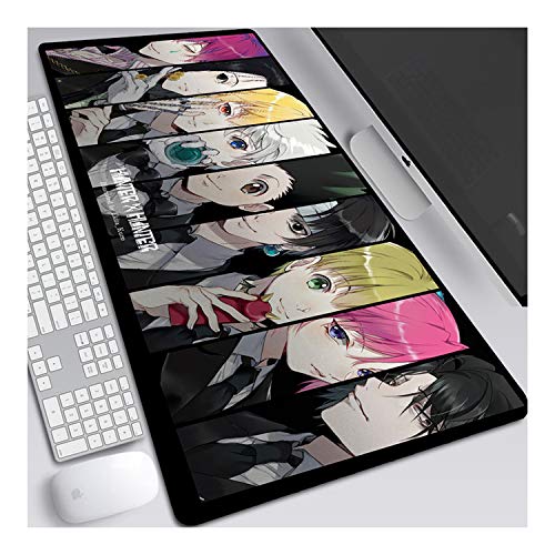 ITBT Mauspad Vollzeit Hunter 800x300mm Anime Mouse Pad, Tastaturmatten, erweiterte XXL große professionelle Gaming-Mausmatte mit 3mm Dicker Gummibasis, für Computer-PC, B. von ITBT