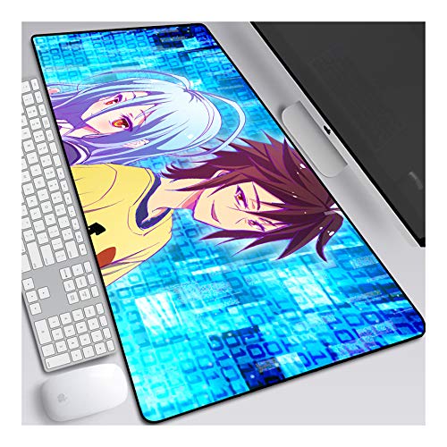 ITBT Mouse Pad Game of Life Anime Mauspad Gemütlich Mousepad 700x300mm Mikrofaser Verbessert Geschwindigkeit und Präzision, rutschfest Gummierte Unterseite Waschbar Verschleißfest,Für Desktop PC,H von ITBT