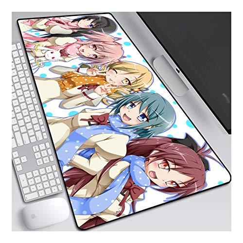 ITBT Mouse Pad Mahou Shoujo Anime Mauspad Gemütlich Mousepad 700x300mm Mikrofaser Verbessert Geschwindigkeit und Präzision, rutschfest Gummierte Unterseite Waschbar Verschleißfest,Für Desktop PC,E ITBT Mouse Pad Mahou Shoujo Anime Mauspad Gemütlich Mousepad 700x300mm Mikrofaser Verbessert Geschwindigkeit und Präzision, rutschfest Gummierte Unterseite Waschbar Verschleißfest,Für Desktop PC,E von ITBT
