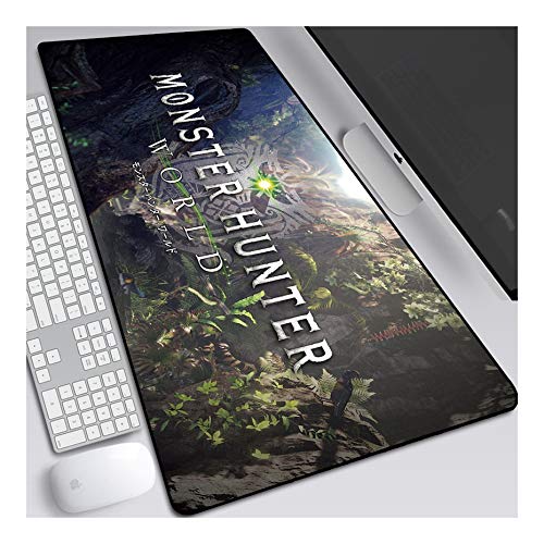 ITBT Mouse Pad Monster Hunter Anime Mauspad Gemütlich Mousepad 700x300mm Mikrofaser Verbessert Geschwindigkeit und Präzision, rutschfest Gummierte Unterseite Waschbar Verschleißfest,Für Desktop PC,C ITBT Mouse Pad Monster Hunter Anime Mauspad Gemütlich Mousepad 700x300mm Mikrofaser Verbessert Geschwindigkeit und Präzision, rutschfest Gummierte Unterseite Waschbar Verschleißfest,Für Desktop PC,C von ITBT