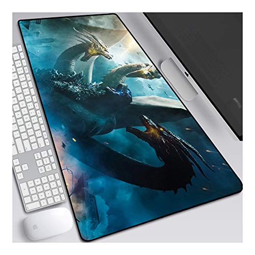 ITBT Mouse Pad Monsters XL Gaming Mauspad, 700x300mm Anime Mousepad, Höchstmaß an Präzision, extra stark vernähter Rand, gummierte Unterseite, Desktop Computer,C von ITBT