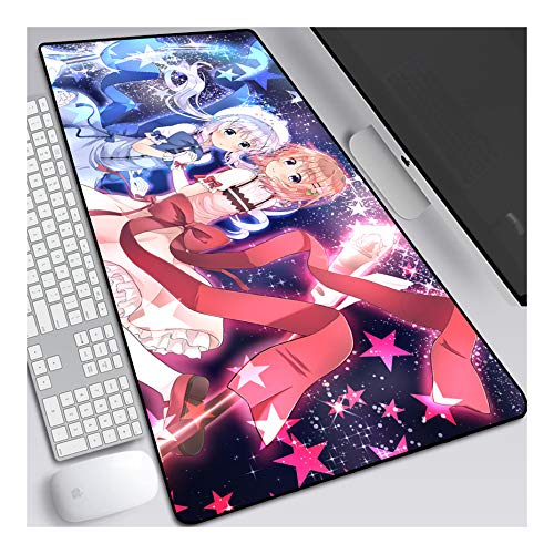 ITBT Mouse Pad Office Gifts XL Gaming Mauspad, 700x300mm Anime Mousepad, Höchstmaß an Präzision, extra stark vernähter Rand, gummierte Unterseite, Desktop Computer,G von ITBT