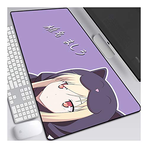ITBT Mouse Pad Pet Girl of Sakurasou XL Gaming Mauspad, 700x300mm Anime Mousepad, Höchstmaß an Präzision, extra stark vernähter Rand, gummierte Unterseite, Desktop Computer,H von ITBT