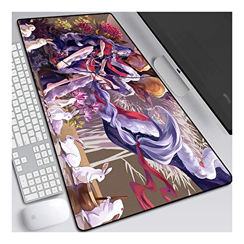 ITBT Mouse Pad Project XL Gaming Mauspad, 700x300mm Anime Mousepad, Höchstmaß an Präzision, extra stark vernähter Rand, gummierte Unterseite, Desktop Computer,E von ITBT