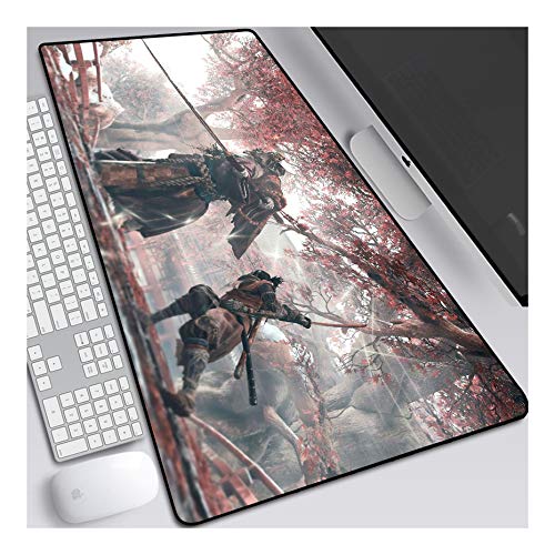 ITBT Mouse Pad Shadows Die Twice XL Gaming Mauspad, 700x300mm Anime Mousepad, Höchstmaß an Präzision, extra stark vernähter Rand, gummierte Unterseite, Desktop Computer,G von ITBT