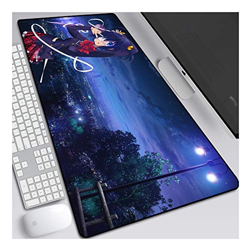 ITBT Mouse Pad XL Gaming Mauspad, 700x300mm Anime Mousepad, Höchstmaß an Präzision, extra stark vernähter Rand, gummierte Unterseite, Desktop Computer,G von ITBT