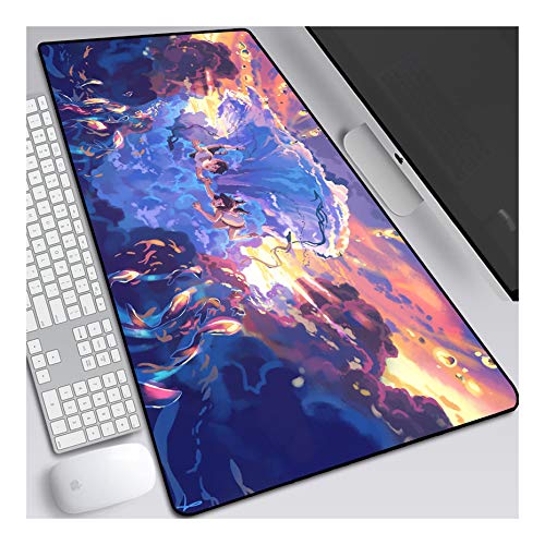 Mauspad Verwitterung mit Ihnen 800x300mm Anime Mouse Pad, Keyboard mousepads, Extended XXL Large Professional Gaming Mausmatte mit 3mm Dicker Gummibasis, für Computer PC, E. Mauspad Verwitterung mit Ihnen 800x300mm Anime Mouse Pad, Keyboard mousepads, Extended XXL Large Professional Gaming Mausmatte mit 3mm Dicker Gummibasis, für Computer PC, E. von ITBT