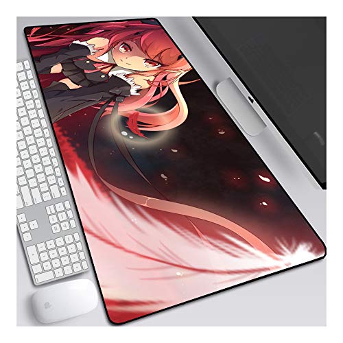 Mouse Pad Seraph of the End Anime Mauspad Gemütlich Mousepad 700x300mm Mikrofaser Verbessert Geschwindigkeit und Präzision, Rutschfest Gummierte Unterseite Waschbar Verschleißfest,Für Desktop PC,H Mouse Pad Seraph of the End Anime Mauspad Gemütlich Mousepad 700x300mm Mikrofaser Verbessert Geschwindigkeit und Präzision, Rutschfest Gummierte Unterseite Waschbar Verschleißfest,Für Desktop PC,H von ITBT